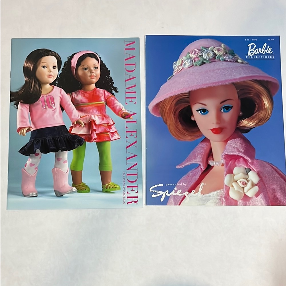LOT of 2 Premier DOLL COLLECTOR Catalogs BARBIE MADAME ALEXANDER 1996 2009